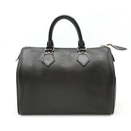 Louis Vuitton-Bolsa Louis Vuitton Epi Speedy 30-Preto,Outro