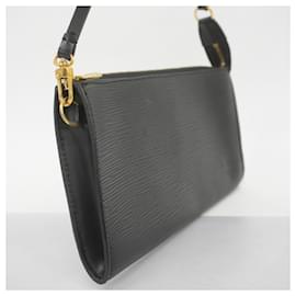 Louis Vuitton-Pochete Acessórios M52982 Preto Epi Louis Vuitton-Preto