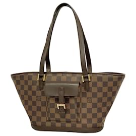 Louis Vuitton-Bolsa Louis Vuitton Damier Manosque PM N51121 Ébano-Damier ebene