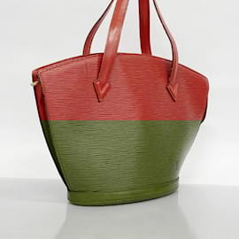 Louis Vuitton-Bolsa de mão Saint Jacques Monogram Louis Vuitton-Vermelho