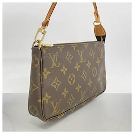 Louis Vuitton-Pochete Acessórios Monograma Louis Vuitton-Marrom