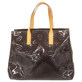 Louis Vuitton-Bolsa Louis Vuitton Vernis Reed PM M91993-Bordeaux