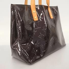 Louis Vuitton-Bolsa Louis Vuitton Vernis Reed PM M91993-Bordeaux