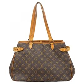 Louis Vuitton-Louis Vuitton Monogram Batignolles Horizontal Tote Bag-Brown