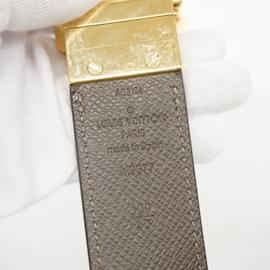 Louis Vuitton-Louis Vuitton Damier Santur Aventure Belt-Damier ebene