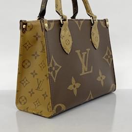 Louis Vuitton-Bolsa Louis Vuitton Monogram Giant On The Go PM-Marrom
