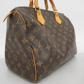 Louis Vuitton-Bolsa Louis Vuitton Monogram Speedy 30-Marrom