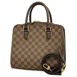 Louis Vuitton-Bolsa Louis Vuitton Damier Triana N51155 Ebene-Damier ebene