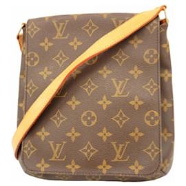 Louis Vuitton-Bolsa de Ombro Musette Salsa Monograma Louis Vuitton-Marrom