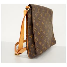 Louis Vuitton-Bolsa de Ombro Musette Salsa Monograma Louis Vuitton-Marrom