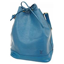 Louis Vuitton-Bolsa de Ombro Noé Epi Louis Vuitton em Azul Toledo-Azul