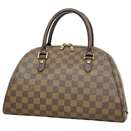 Louis Vuitton-Bolsa Louis Vuitton Damier Rivera MM-Damier ebene