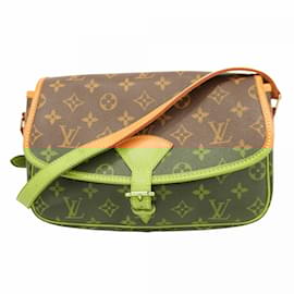 Louis Vuitton-Bolsa de Ombro Sologne Monogram Louis Vuitton-Marrom