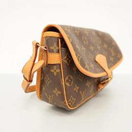 Louis Vuitton-Bolsa de Ombro Sologne Monogram Louis Vuitton-Marrom