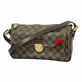 Louis Vuitton-Bolsa de Ombro Damier Ravello GM da Louis Vuitton-Damier ebene