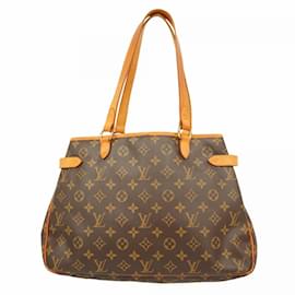 Louis Vuitton-Louis Vuitton Monogram Batignolles Horizontal Tote Bag-Brown