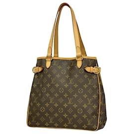 Louis Vuitton-Louis Vuitton Monogram Batignolles Vertical Tote Bag-Brown