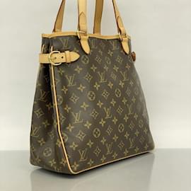 Louis Vuitton-Louis Vuitton Monogram Batignolles Vertical Tote Bag-Brown