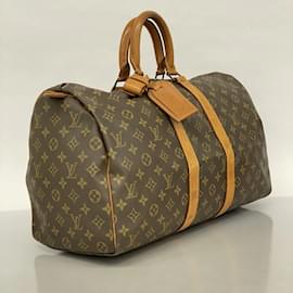 Louis Vuitton-Bolsa Boston marrom Louis Vuitton-Marrom