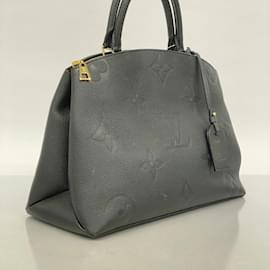 Louis Vuitton-Bolsa Louis Vuitton Monogram Empreinte Grand Palais MM-Preto