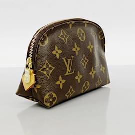 Louis Vuitton-Louis Vuitton Monogram Pochette Tick M47515 Pouch-Brown