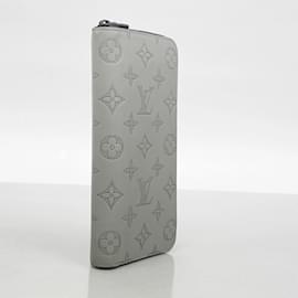 Louis Vuitton-Louis Vuitton Long Wallet Monogram Shadow Zippy Vertical-Brown