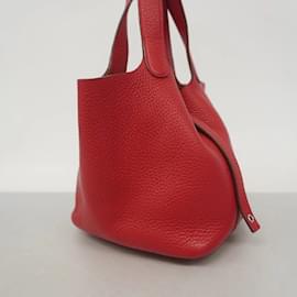 Hermès-Hermes Picotin Lock PM Handbag-Red