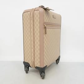 Gucci-Gucci Pink Beige Carry Bag-Beige