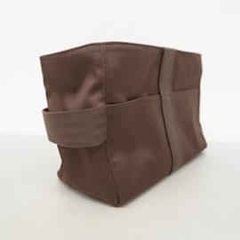 Hermès-Sac à main Hermes Clutch Acapulco Crèche de Toilette GM-Marron