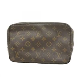 Louis Vuitton-Pochete Monogram Louis Vuitton-Marrom