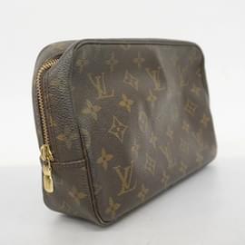 Louis Vuitton-Pochete Monogram Louis Vuitton-Marrom