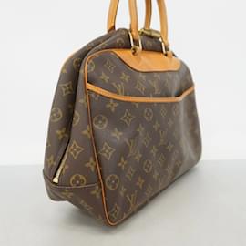 Louis Vuitton-Louis Vuitton Monogram Deauville Handbag-Brown