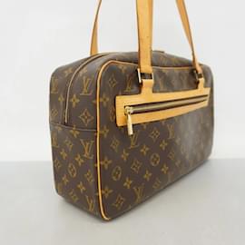 Louis Vuitton-Bolsa de Ombro Monogram Cite GM Louis Vuitton-Marrom