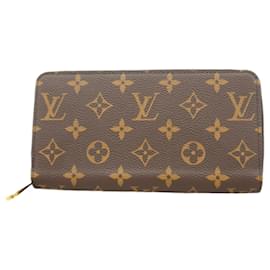 Louis Vuitton-Carteira longa Louis Vuitton Monogram Zippy M41895-Fuschia