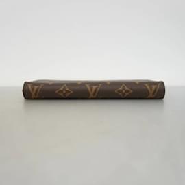 Louis Vuitton-Carteira longa Louis Vuitton Monogram Zippy M41895-Fuschia