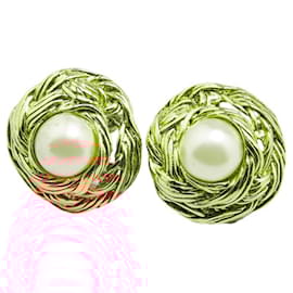 Chanel-Chanel Round Clip Earrings-Other