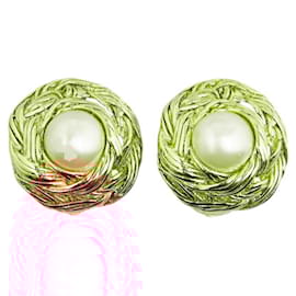 Chanel-Chanel Round Clip Earrings-Other