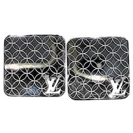 Louis Vuitton-Louis Vuitton Champs Elysees Cufflinks-Silvery