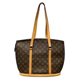 Louis Vuitton-Louis Vuitton Monogram Babylon Tote Bag-Brown,Monogram