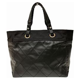 Chanel-Chanel Paris Biarritz MM Tote Bag-Black