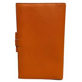 Hermès-Hermes Agenda GM ROF Notebook Cover-Orange