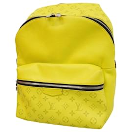 Louis Vuitton-Louis Vuitton Taigarama Discovery Backpack-Yellow