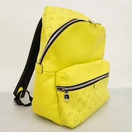Louis Vuitton-Louis Vuitton Taigarama Discovery Backpack-Yellow