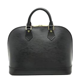 Louis Vuitton-Bolsa de mão Epi Alma Louis Vuitton-Preto