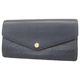 Louis Vuitton-Carteira Longa Louis Vuitton em Marine Rouge-Vermelho