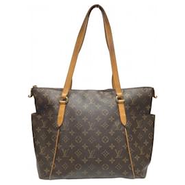 Louis Vuitton-Louis Vuitton Monogram Totally MM Tote Bag-Brown,Monogram