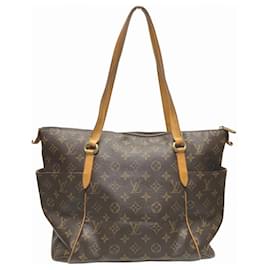 Louis Vuitton-Louis Vuitton Monogram Totally MM Tote Bag-Brown,Monogram