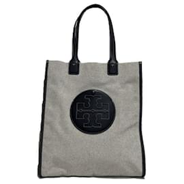 Tory Burch-Tory Burch ELLA CANVAS NS TOTE 80369-Other