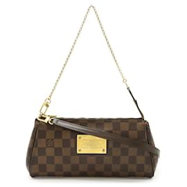 Louis Vuitton-Louis Vuitton Damier Eva Pouch Clutch Bag-Brown