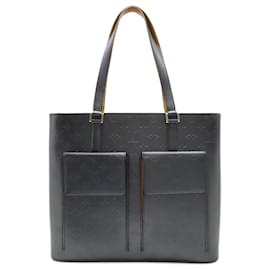 Louis Vuitton-Louis Vuitton Monogram Matte Wilwood Tote Bag-Blue